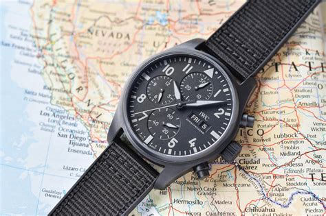 iwc stop watch top gun|iwc top gun 41 ceratanium.